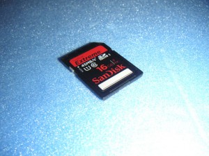 SanDisk16GBSDカード　『カードが異常です』　データ復元対応