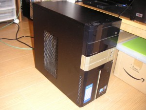 マウスコンピューター EGPI550DR50P ブルースクリーンだったり勝手に再起動だったりでまともに使えない　ハードディスク交換修理