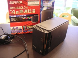 DriveStation HD-WL4TU3/R1J 「フォーマットしますか」と表示されアクセスできない