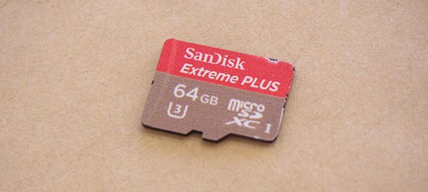 SanDisk Extreme PLUS 64GB スマホから写真がなくなった！　microSDカードのデータ復元